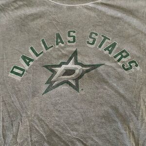Dallas Stars Gray Short Sleeve Tee